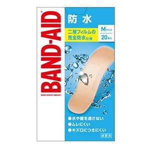 他サイト： ジョンソンアンドジョンソン バンドエイド防水 Mサイズ20枚の商品画像