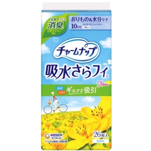 他サイト： ユニチャーム チャームナップ 吸水さらフィロングパンティライナー消臭 26枚の商品画像