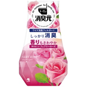 他サイト： 小林製薬 トイレの消臭元 幸せはこぶフェアリーローズ 400mlの商品画像