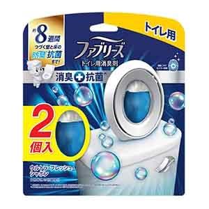 他サイト： P&G ファブリーズ消臭+抗菌 トイレ用 ウルトラフレッシュサボン 2個入の商品画像