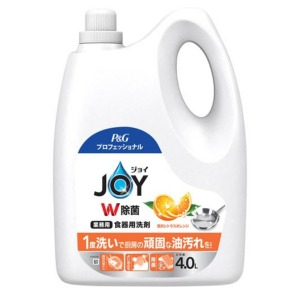 他サイト： P&G ジョイ W除菌 食器用洗剤 贅沢シトラスオレンジ 業務用 つめかえ4L の商品画像