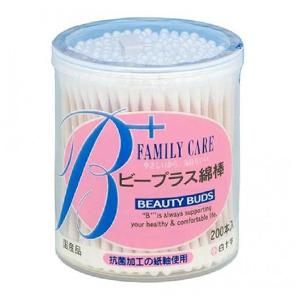 他サイト： 白十字 FC 綿棒 ビープラス 200本  (1419-0302)の商品画像