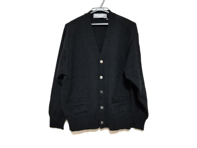 コムデギャルソンオム Commedesgarcons Homme カーディガン メンズ 美品 黒 長袖 中古 0704の通販はau Pay マーケット ブランディア Au Pay マーケット店