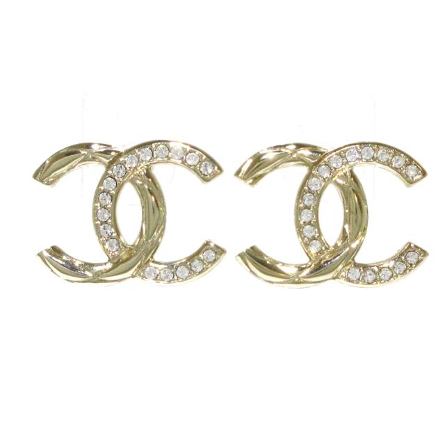 シャネル Chanel レディース 美品 ココマーク 金属素材 ラインストーン ゴールド クリア 中古 の通販はau Pay マーケット ブランディア Au Pay マーケット店