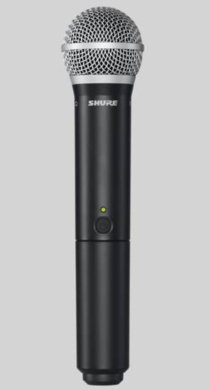 他サイト： シュア BLX2PG58JB ハンドヘルド送信機(PG58カプセル付き)SHURE[BLX2PG58JB] 返品種別Aの商品画像