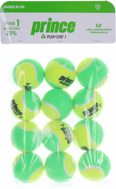 他サイト： prince(プリンス) DIW-7G321 ステージ1 グリーンボール(1ダース)STAGE 1 GREEN BALL[DIWの商品画像
