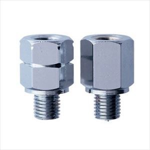 他サイト： TANAX TANAX-HM-10 逆ネジアダプター(クロームメッキ10mm)HM-10 逆ネジアダプター クロームメッキ[TAの商品画像