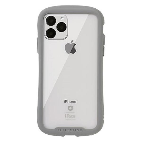 他サイト： Hamee 41-907313 iPhone 11 Pro用 IFACE REFLECTION 強化ガラス クリアケース(グレーの商品画像