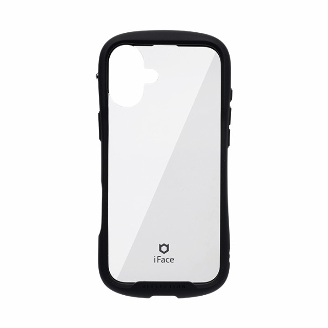 他サイト： Hamee 41-979730 iPhone 16 Plus用 強化ガラスクリアケース iFace Reflection(ブラッの商品画像