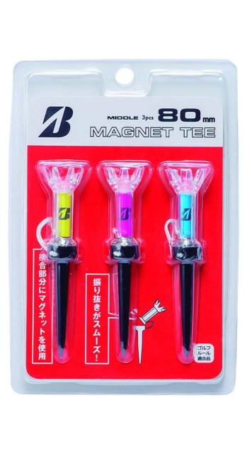 他サイト： ブリヂストンゴルフ BS-GAGMGTM マグネットティー(ミドル80mm・3本入)BRIDGESTONE GOLF[BSGAGの商品画像