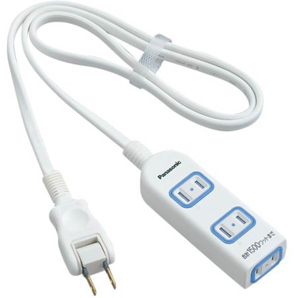 他サイト： パナソニック WHA2513WKP ザ・タップX(3個口 1m)[WHA2513WKP] 返品種別Aの商品画像