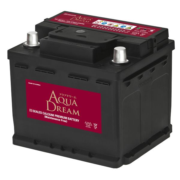 他サイト： AQUA DREAM MF54321 輸入車用 メンテナンスフリーバッテリー (欧州車用)【他商品との同時購入不可】[ADMF5の商品画像