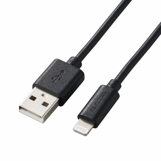 他サイト： エレコム MPA-UALO10BK iPhone 充電ケーブル ライトニングケーブル 1m MFi認証 【 Lightning の商品画像