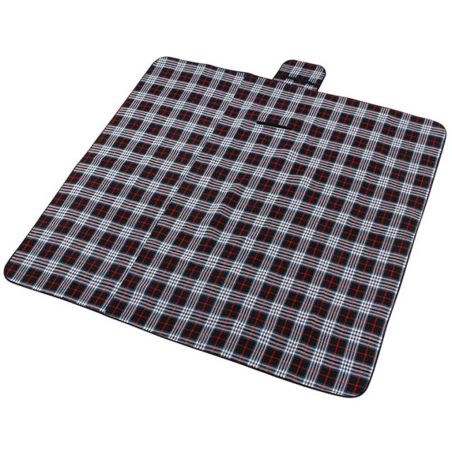 他サイト： キャプテンスタッグ UB-3004 アクリル起毛レジャーマット 200×200cm(ブラック)CAPTAIN STAG[UB30の商品画像