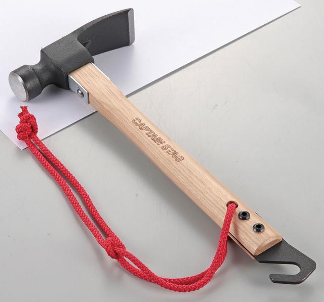 他サイト： キャプテンスタッグ UA-4516 鍛造ペグ抜きハンマーCAPTAIN STAG[UA4516キヤプテンスタツグ] 返品種別Aの商品画像