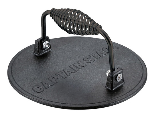 他サイト： キャプテンスタッグ UG-3285 BBQ グリルミートプレス[UG3285キヤプテンスタツグ] 返品種別Aの商品画像