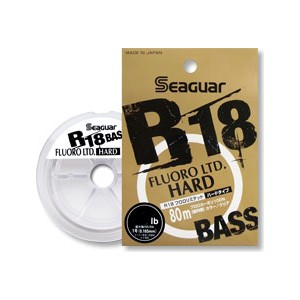 他サイト： シーガー シーガー R18フロロリミテッドハードBASS 80m(3lb/0.8ゴウ) シーガー R18フロロリミテッドハードBの商品画像