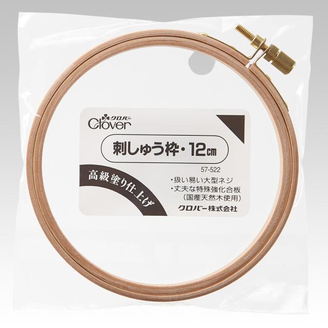 他サイト： クロバー 57-522 刺しゅう枠 12cm[57522キヨハラ] 返品種別Bの商品画像