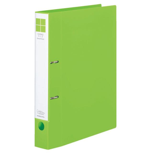 他サイト： コクヨ フ-UDS430YG Dリングファイル スムース 300枚 YG(黄緑)[フUDS430YG] 返品種別Aの商品画像