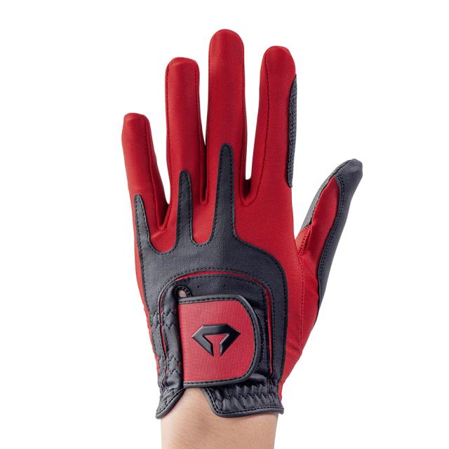 他サイト： ダイヤ GL-5001-9060 ダイヤフリーサイズグローブ 左手用(ブラック/レッド・サイズ:22〜25cmに対応)DAIYAの商品画像