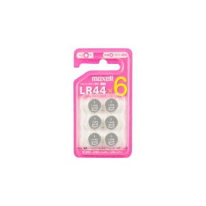 他サイト： マクセル LR44 6BS アルカリボタン電池×6個maxell LR44[LR446BSC] 返品種別Aの商品画像