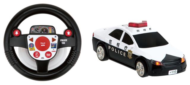 他サイト： ハピネット R/C うんてんしちゃお パトロールカーラジコン  返品種別Bの商品画像