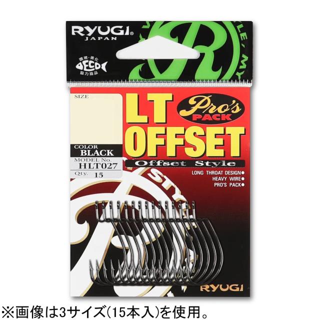他サイト： RYUGI LTオフセット HLT027 3サイズ ブラック(15本) LTオフセット HLT027 3サイズ ブラック 15ホの商品画像