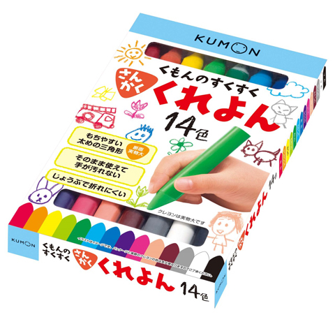 他サイト： くもん出版 KUMON くもんのすくすくさんかくくれよん  返品種別Bの商品画像