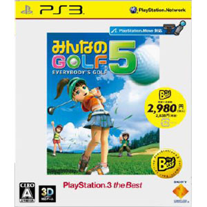 他サイト： 【PS3】みんなのGOLF 5 PlayStation 3 the Best(価格改訂版) 返品種別Bの商品画像