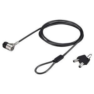 他サイト： バッファロー BSL05S01 ピンシリンダー錠ワイヤーロック(統一キー対応) 統一キーNo.1[BSL05S01] 返品種別Aの商品画像