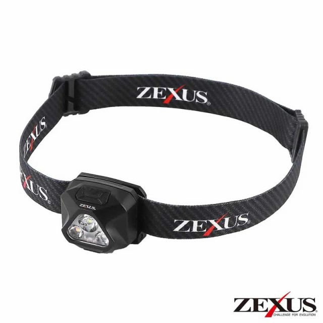 他サイト： ゼクサス ZX-R40 充電式LEDヘッドライト 420ルーメン(ブラック)ZEXUS[ZXR40] 返品種別Aの商品画像