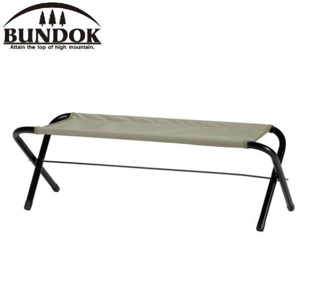 他サイト： BUNDOK(バンドック) BD-175KA ベンチ 100(レジャー用・カーキ)バンドック[BD175KAカワセ] 返品種別Aの商品画像