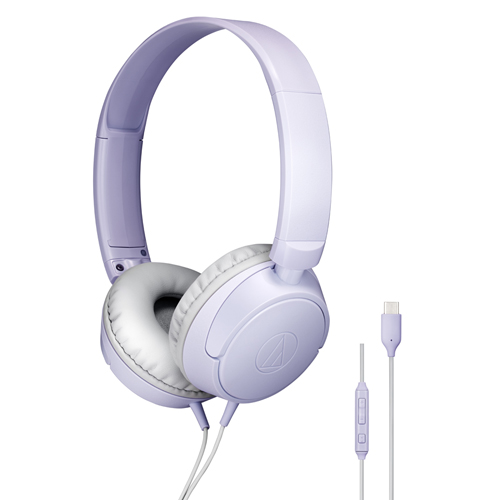 他サイト： オーディオテクニカ ATH-S120C-LV マイク&コントローラー搭載USB Type-C接続ダイナミック密閉型ヘッドホン(ラの商品画像