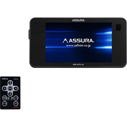 他サイト： セルスター AR-47LA レーザー式オービス対応 レーダー探知機CELLSTAR ASSURA(アシュラ)[AR47LA] 返の商品画像
