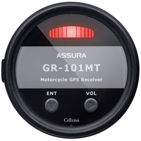 他サイト： セルスター GR-101MT オートバイ専用 GPSレシーバー「GR-101MT」CELLSTAR[GR101MT] 返品種別Aの商品画像