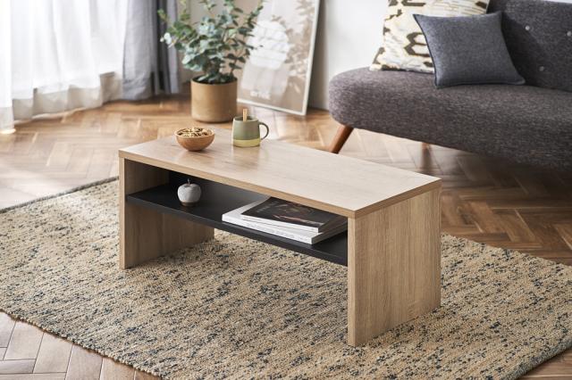 他サイト： アイリスオーヤマ LTB-890Wライトナチユラル リビングテーブル (ライトナチュラル)IRIS[LTB890Wライトナチユラの商品画像