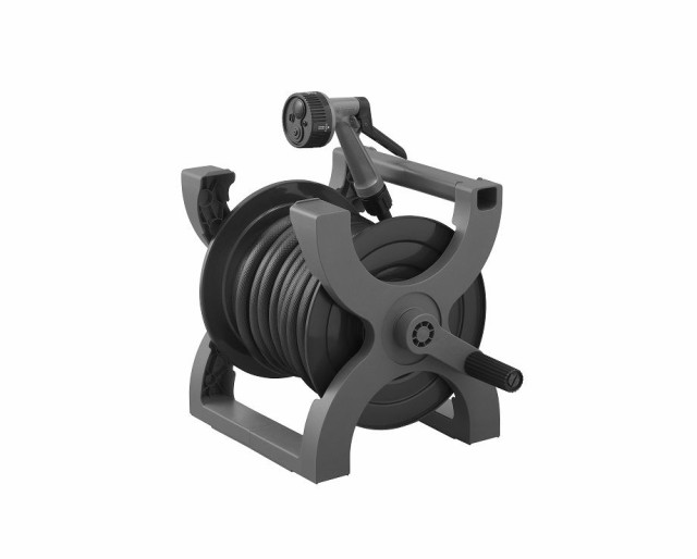 他サイト： アイリスオーヤマ XHR-20(DGY/BK) エックスホースリール 20M (ダークグレー/ブラック)[XHR20EDGYBKの商品画像
