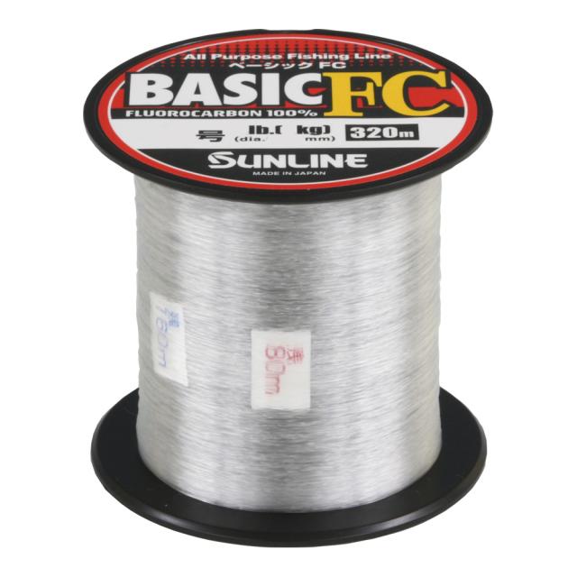 他サイト： サンライン ベーシックFC 320m(4ゴウ/16lb) ベーシックFC 320m(4号/16lb)SUNLINE フロロカーボの商品画像