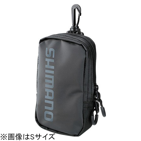 他サイト： シマノ 631176 フィッシングポーチ SWサイズ(ブラック)SHIMANO BP-071S[631176シマノ] 返品種別Aの商品画像