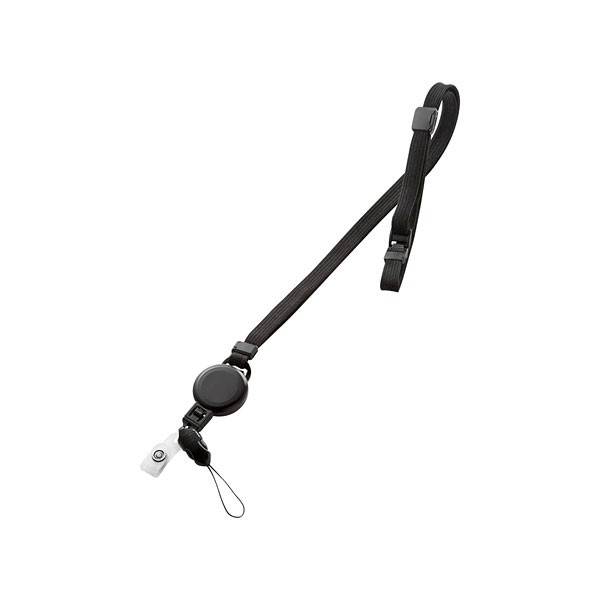 他サイト： サンワサプライ DG-STR3 リール付きネックストラップ(ストラップのみ)[DGSTR3] 返品種別Aの商品画像