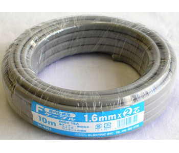 他サイト： オーム VVF1.6X25M(04-3357) Fケーブル(1.6mm×2芯 5m)OHM[VVF16X25M043357] 返の商品画像