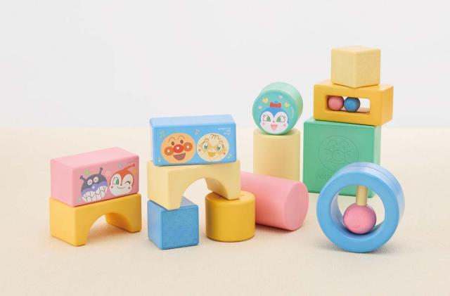 他サイト： アガツマ アンパンマン 自然の恵 お米からうまれたつみき はじめてセット  返品種別Bの商品画像