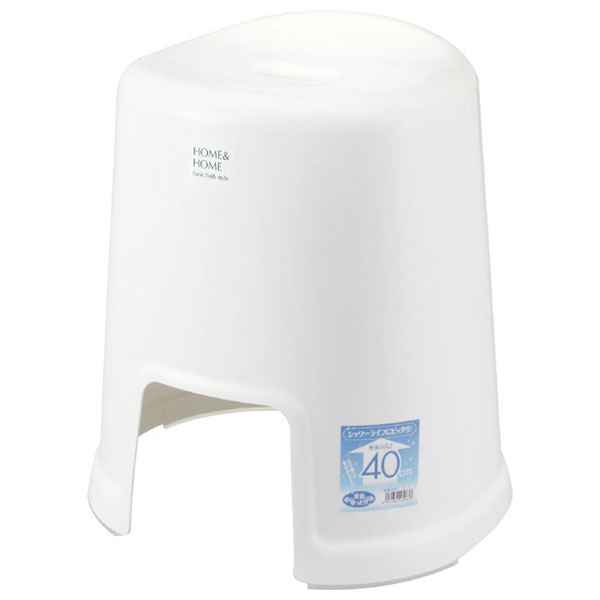 他サイト： リス GREL202 H&H 風呂椅子(400)(ホワイト)HOME&HOME[GREL202] 返品種別Aの商品画像