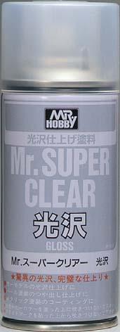 他サイト： GSIクレオス Mr.スーパークリアー(溶剤系スプレー) 光沢【B513】塗料  返品種別Bの商品画像