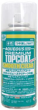 他サイト： GSIクレオス 水性プレミアムトップコート UVカットスムースクリアースプレー<つや消し>【B604】塗料  返品種別Bの商品画像