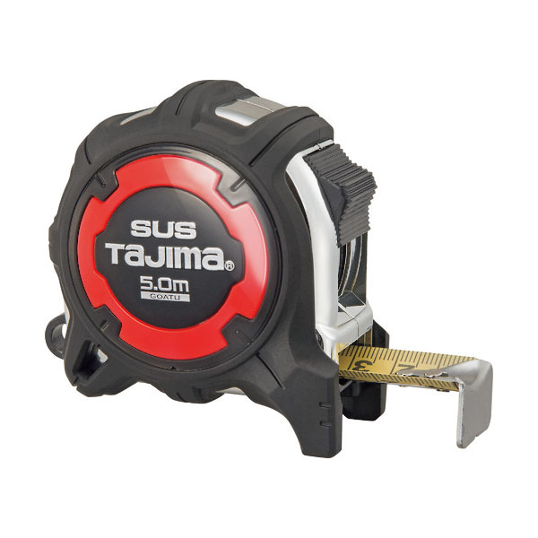 他サイト： TJMデザイン GAGSL25-50S 剛厚Gステンロック25 5.0m尺相当目盛付タジマ[GAGSL2550Sタジマ] 返品種の商品画像