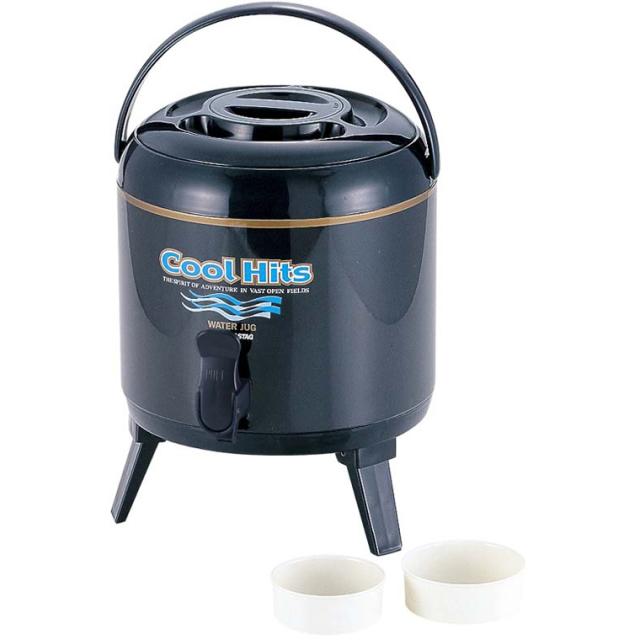 他サイト： キャプテンスタッグ M-5026 クールヒッツ ウォータージャグ6L(ネイビー)[M5026キヤプテンスタツグ] 返品種別Aの商品画像