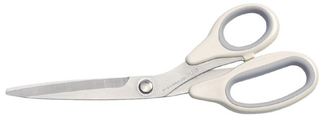 他サイト： プラス SC-210(34429) はさみ ステンレス ドレスシザーズ 布用(ホワイト/グレー)[SC21034429] 返品種の商品画像