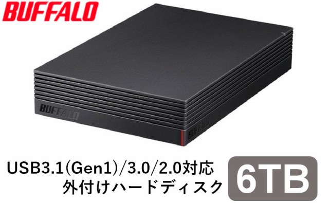 BUFFALO 外付けHDD ブラック 6TB HD-SQS6U3-A ： 通販・価格比較 [最