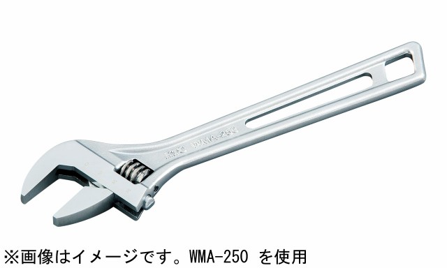 他サイト： 京都機械工具 WMA-200 モンキレンチ200mmKTC[WMA200KTC] 返品種別Bの商品画像